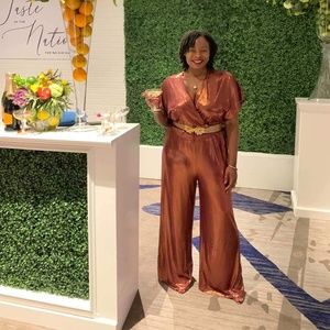 Bronze jumpsuit
